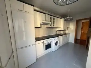 Kitchen of Flat for sale in Palencia  with Heating, Parquet flooring and Storage room