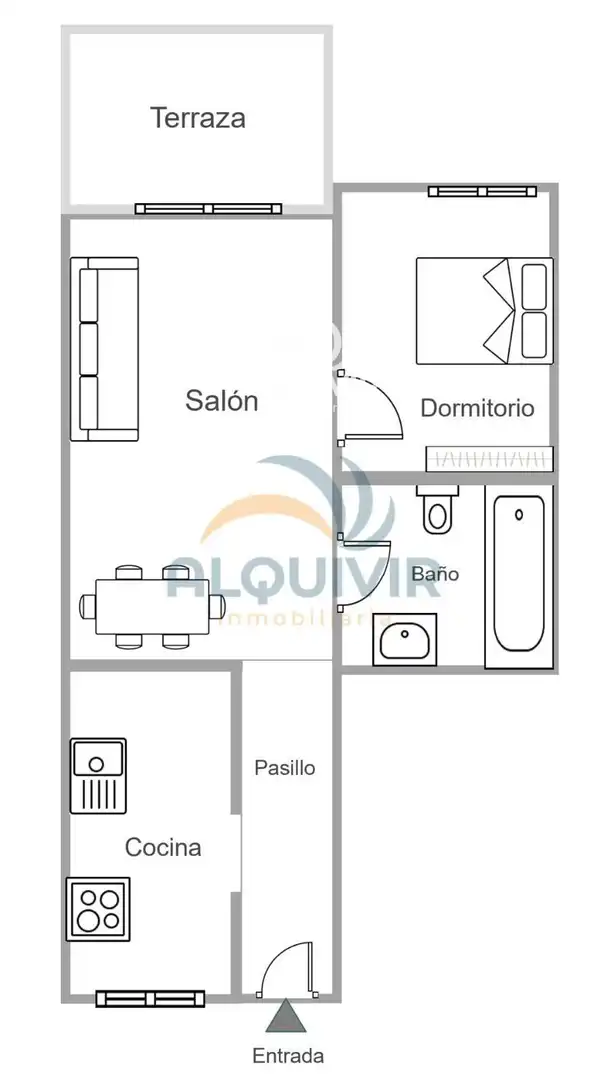 Flat with terrace for sale in Sectgor A, imagen 24