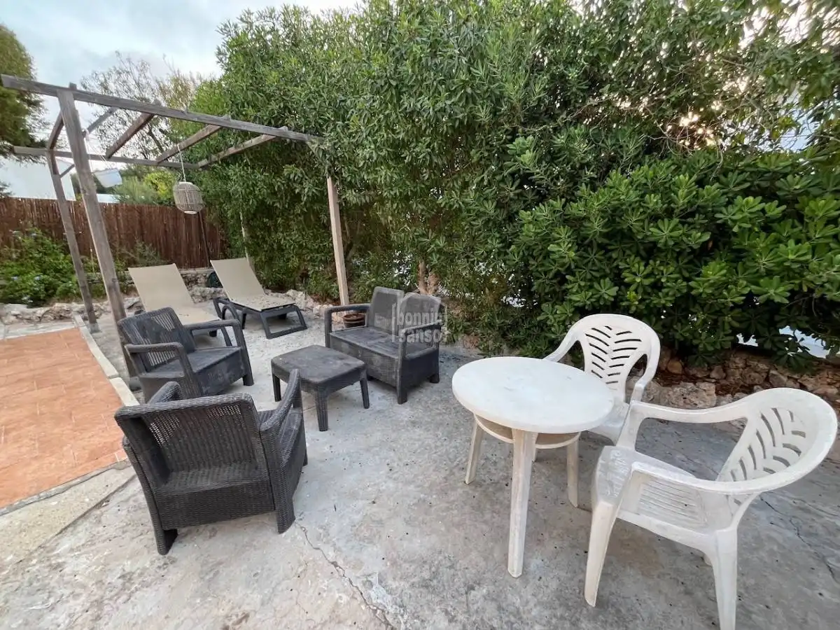 Terrassa de Apartament en venda en Sant Lluís amb Jardí privat, Terrassa i Moblat