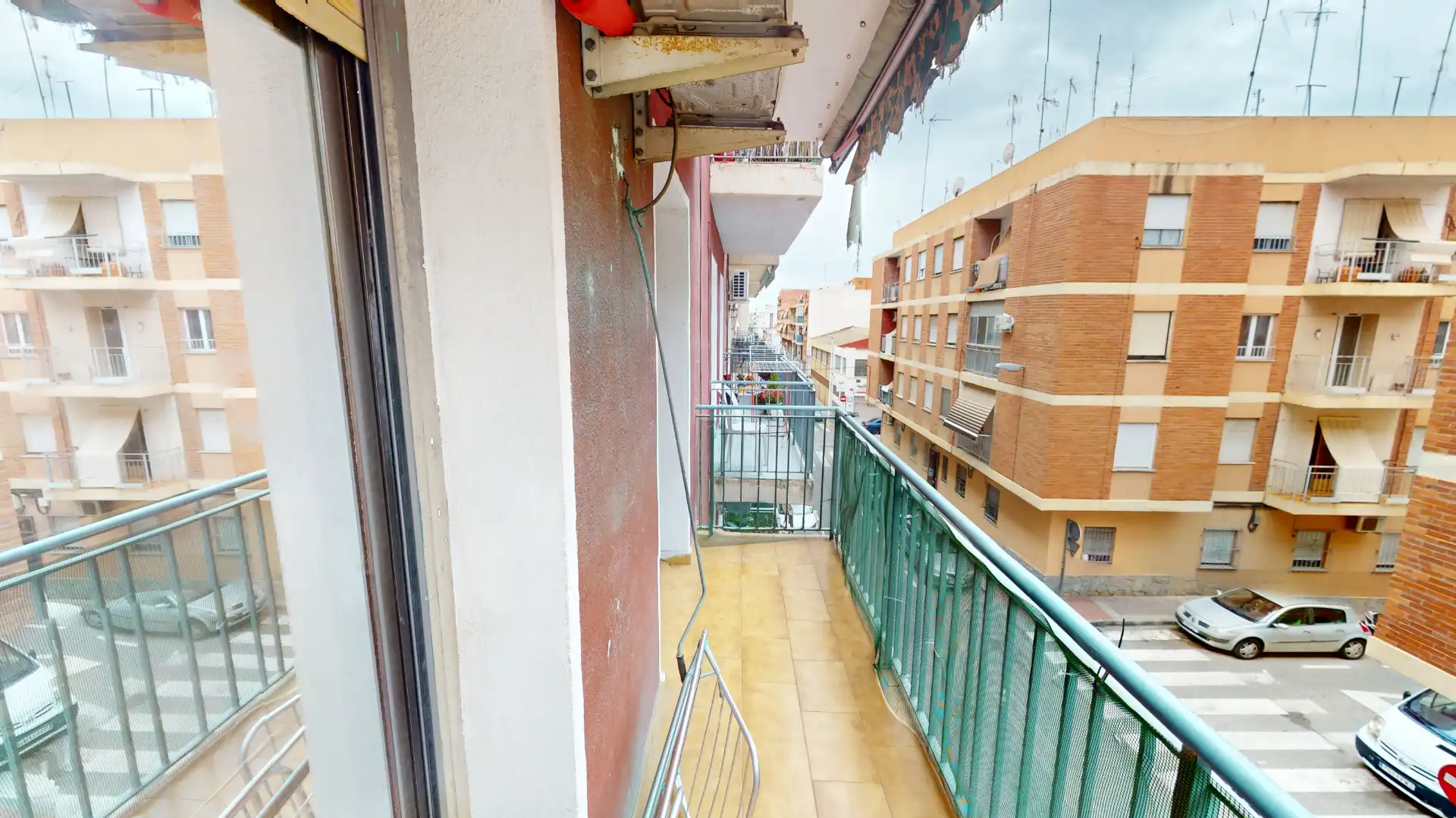 Balcony of Flat for sale in Elche / Elx  with Air Conditioner, Furnished and Oven