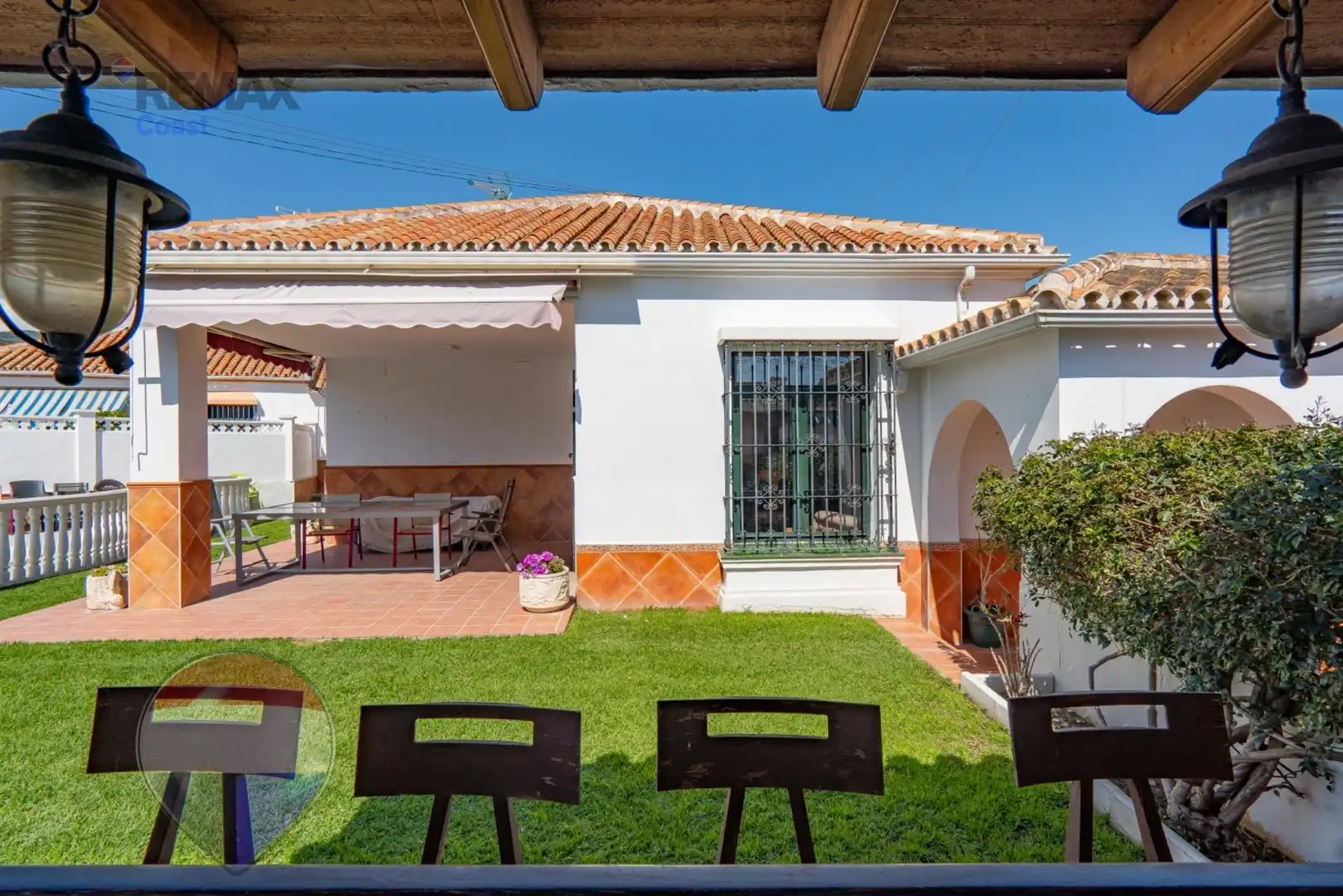 Jardí de Casa o xalet en venda en Rincón de la Victoria amb Aire condicionat, Jardí privat i Piscina