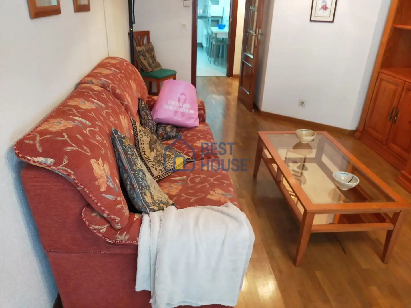 Sala de estar de Apartamento de alquiler en San Andrés del Rabanedo con Calefacción y Amueblado
