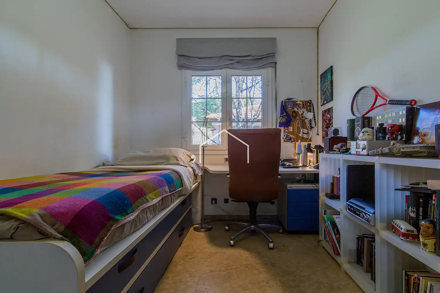 Schlafzimmer von Haus oder Chalet zum Verkauf in Teià mit Klimaanlage, Heizung und Privatgarten