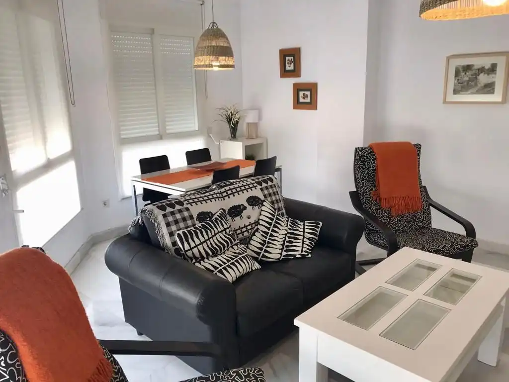 Sala de estar de Ático en venta en Málaga con Aire acondicionado y Calefacción