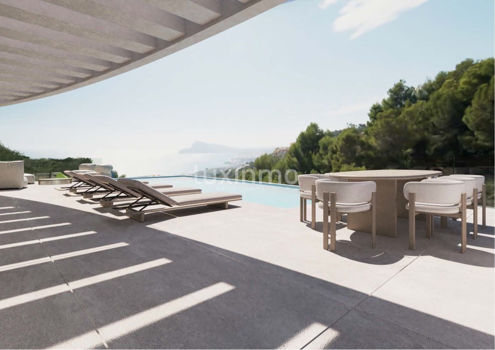 Terrassa de Casa o xalet en venda en Altea amb Aire condicionat, Calefacció i Terrassa