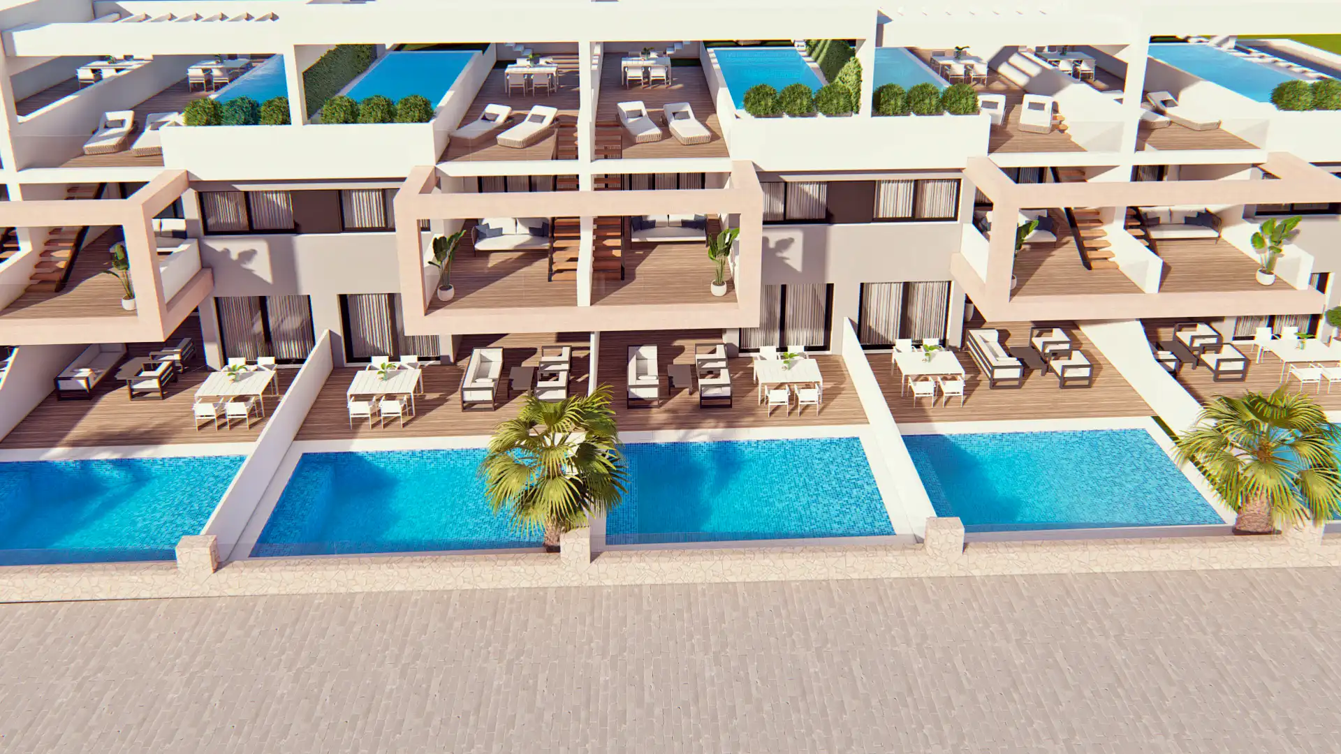 Bungalow with pool for sale in Balcón de Finestrat - Terra Marina, imagen 5