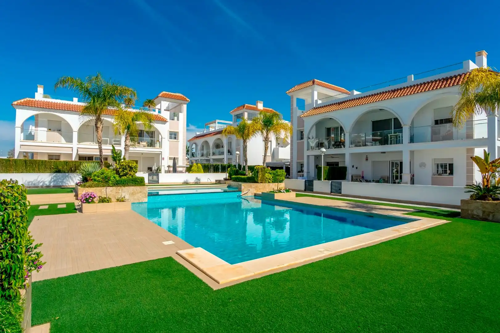 Swimming pool of Flat for sale in Ciudad Quesada
