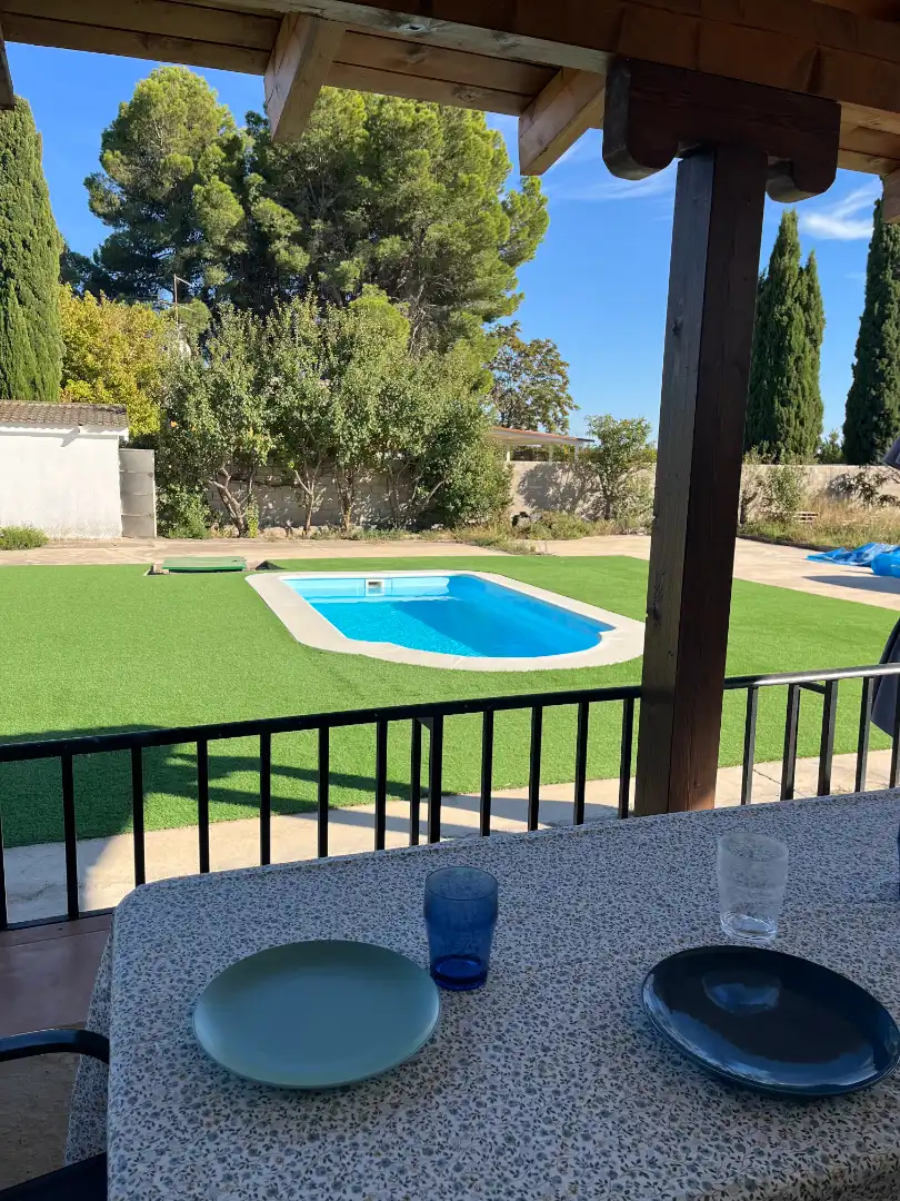 Piscina de Casa o chalet en venta en Osera de Ebro con Jardín privado, Terraza y Trastero