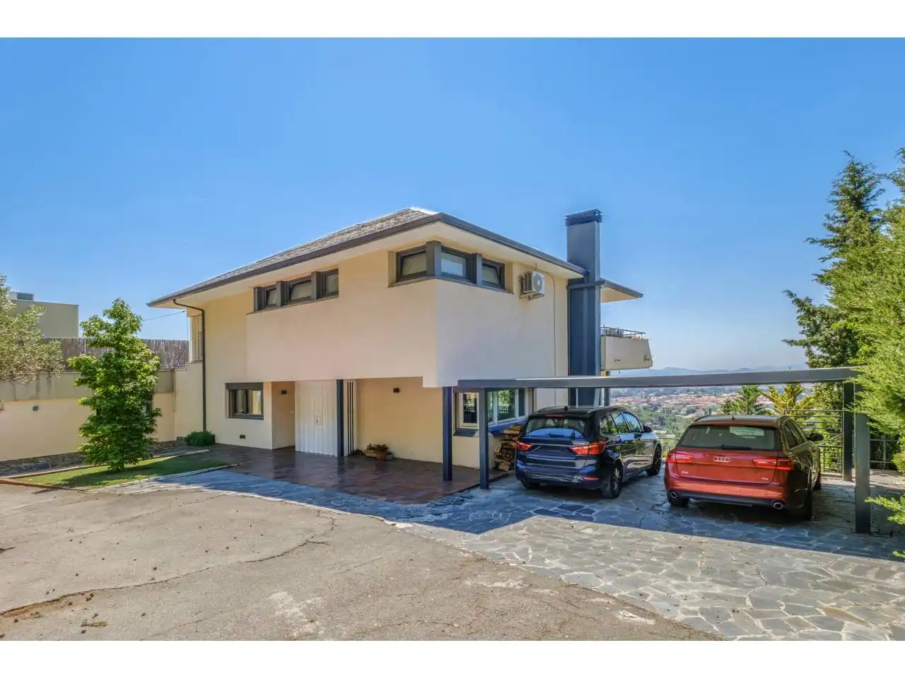 Vista exterior de Casa o chalet en venta en Matadepera con Aire acondicionado, Calefacción y Jardín privado