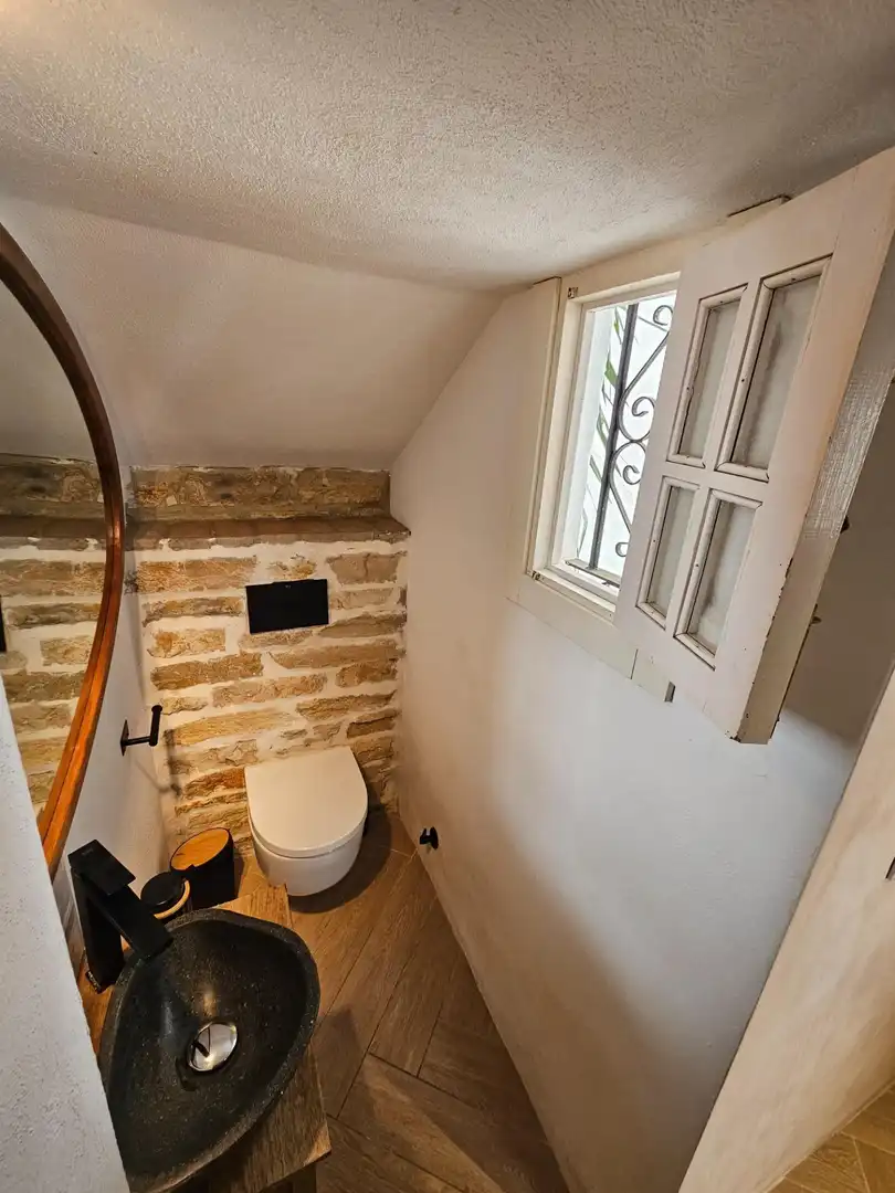Badezimmer von Wohnung zum Verkauf in Vejer de la Frontera mit Möbliert