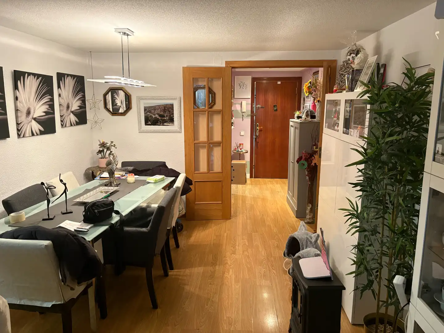Dining room of Flat for sale in Móstoles  with Air Conditioner, Heating and Terrace