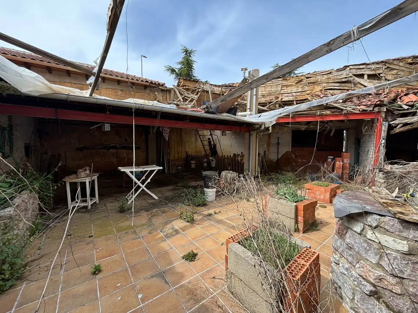 Terraza de Finca rústica en venta en Santovenia de la Valdoncina