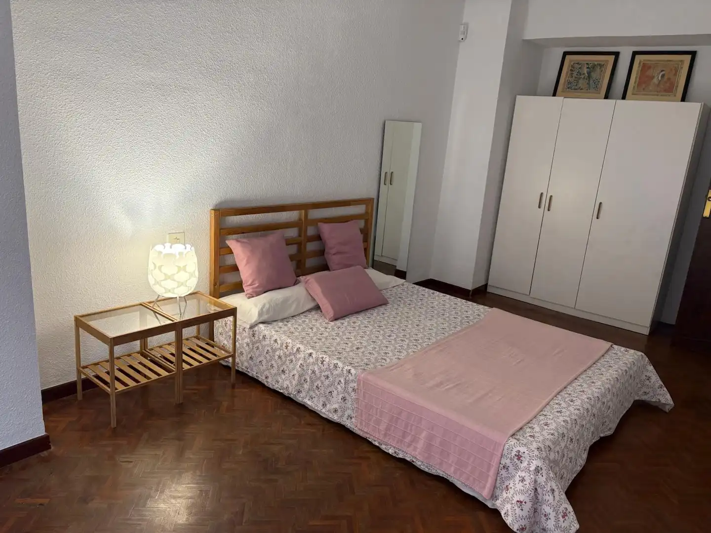 Schlafzimmer von Wohnung zur Miete in Sueca mit Möbliert, Ofen und Balkon