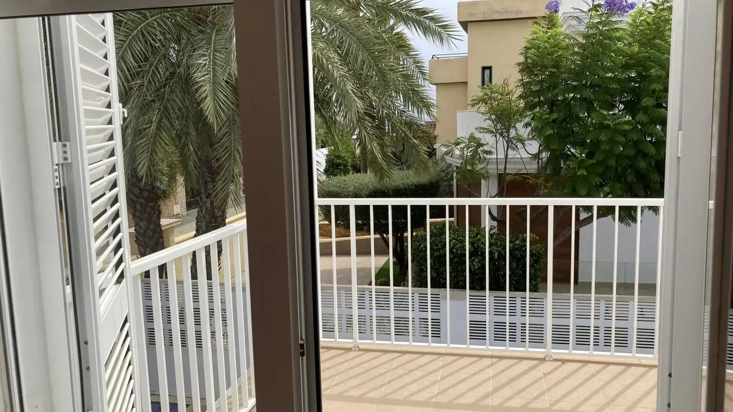 Terrassa de Casa o xalet de lloguer en Vera amb Aire condicionat, Jardí privat i Terrassa