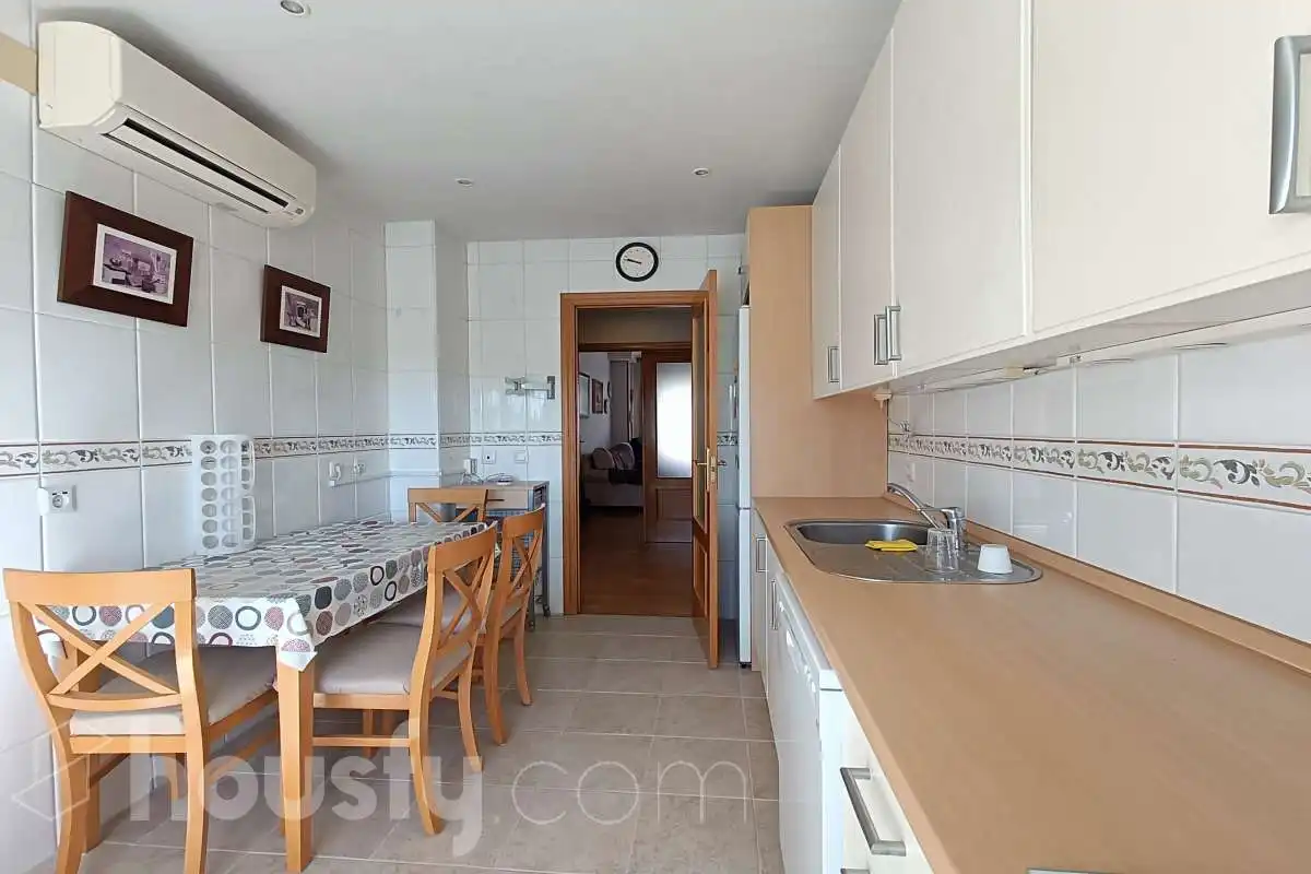 Cocina de Piso de alquiler en Toledo con Aire acondicionado, Calefacción y Parquet