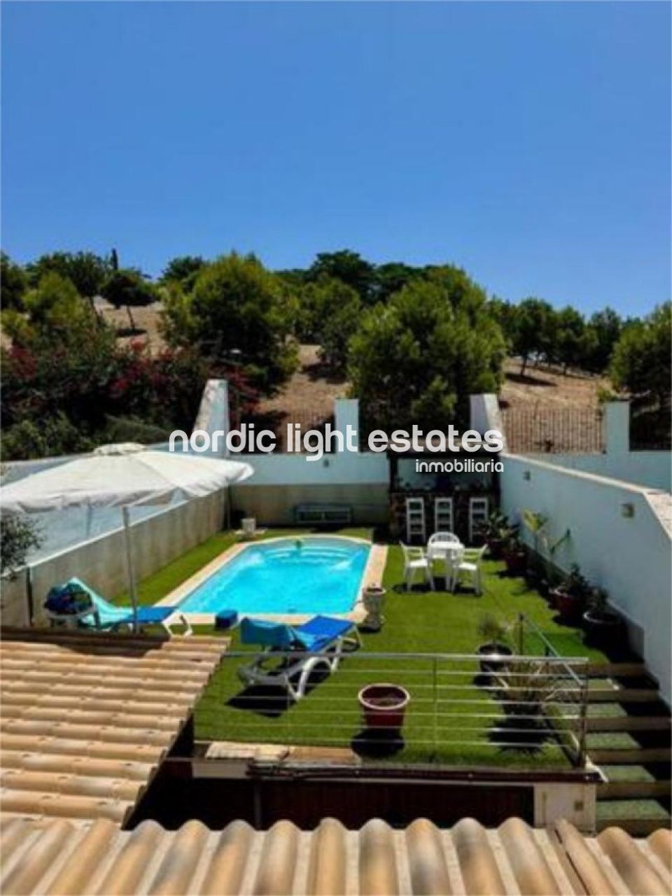Vista exterior de Casa o chalet en venta en Málaga Capital con Terraza y Piscina
