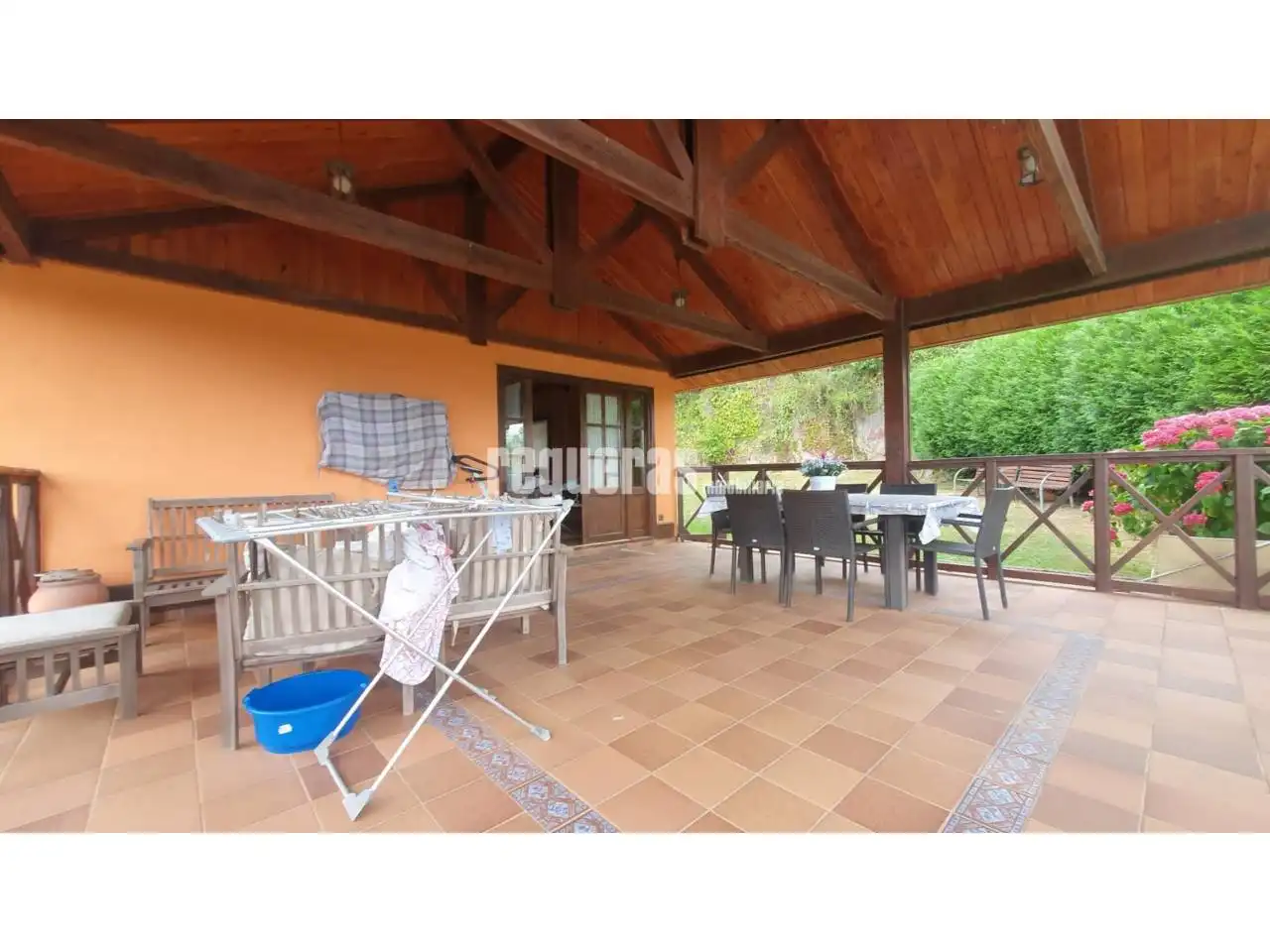 Jardí de Casa o xalet en venda en Illas amb Calefacció, Parquet i Terrassa