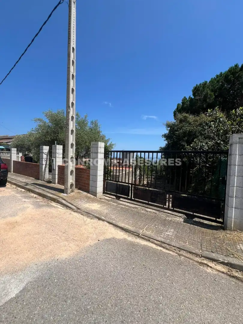 Vista exterior de Casa o chalet en venta en Riudarenes con Jardín privado, Terraza y Balcón