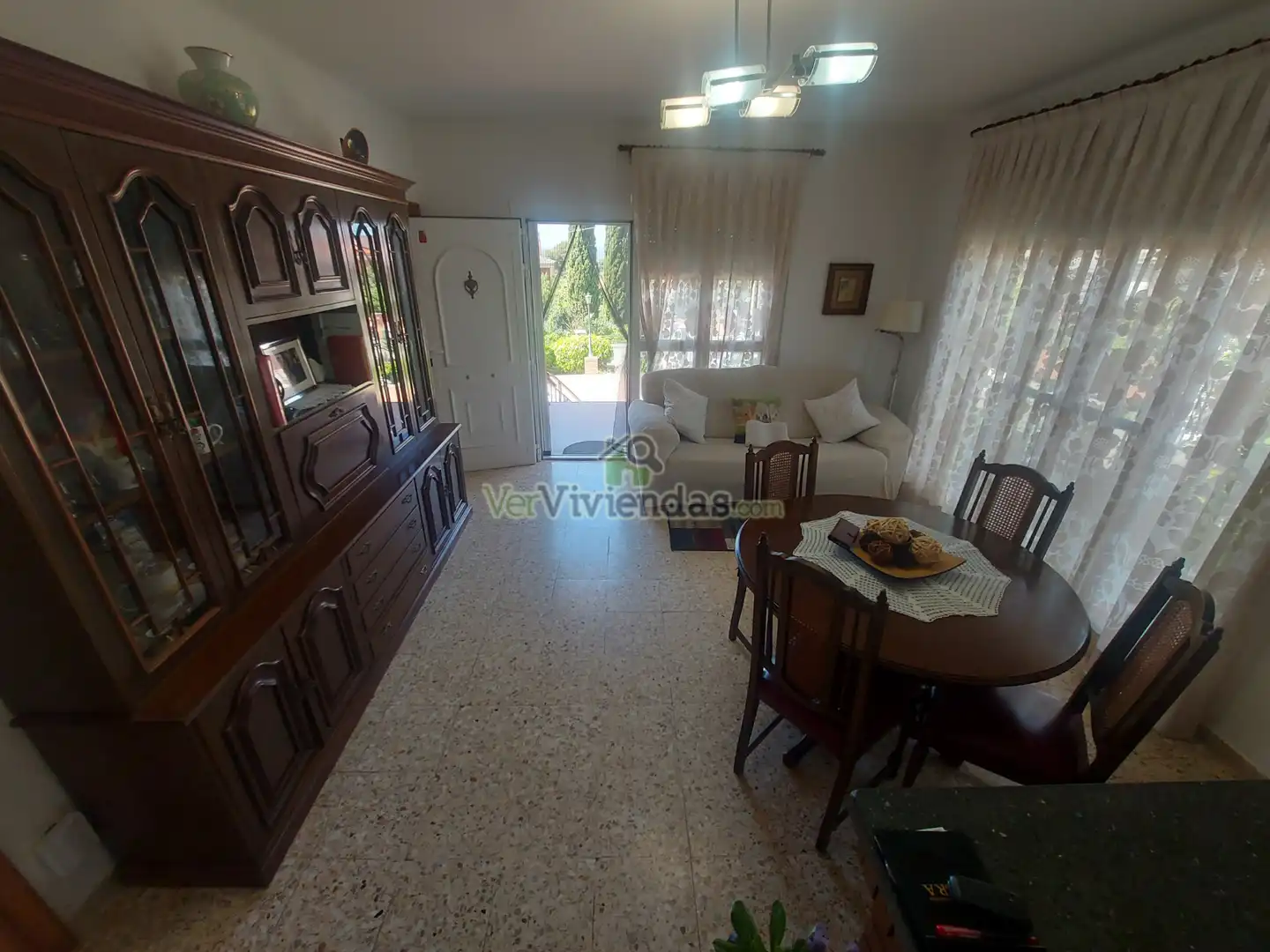 Sala de estar de Casa o chalet en venta en Sant Llorenç d'Hortons con Jardín privado, Terraza y Piscina