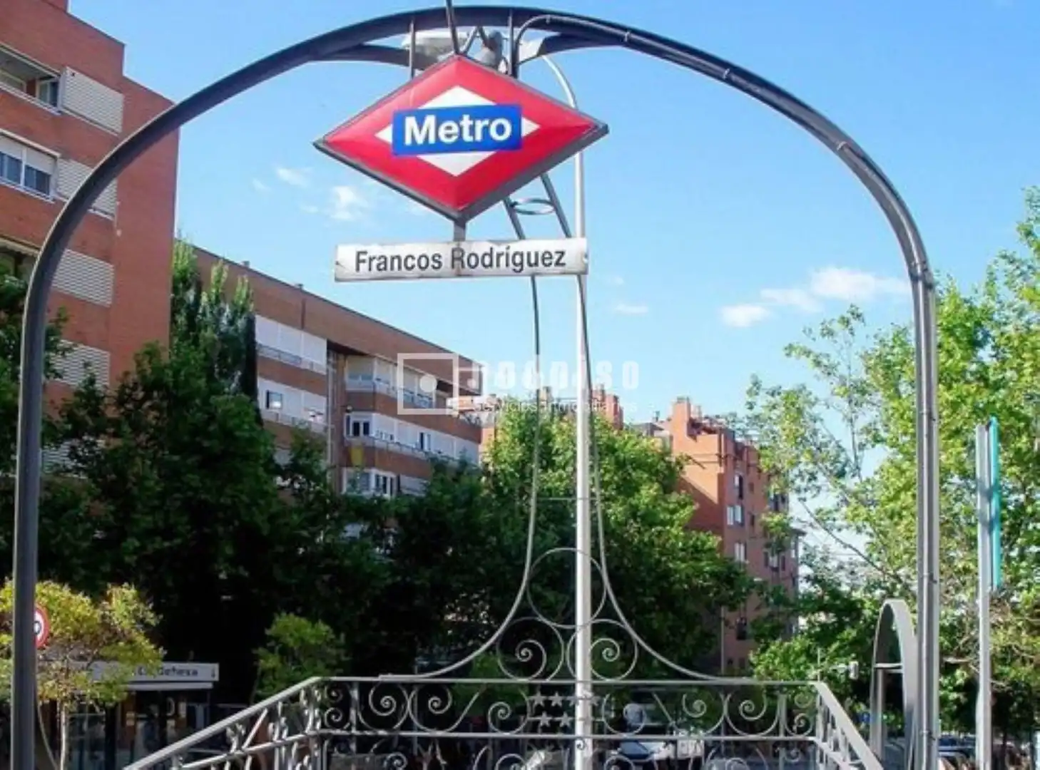 Vista exterior de Garaje en venta en Madrid