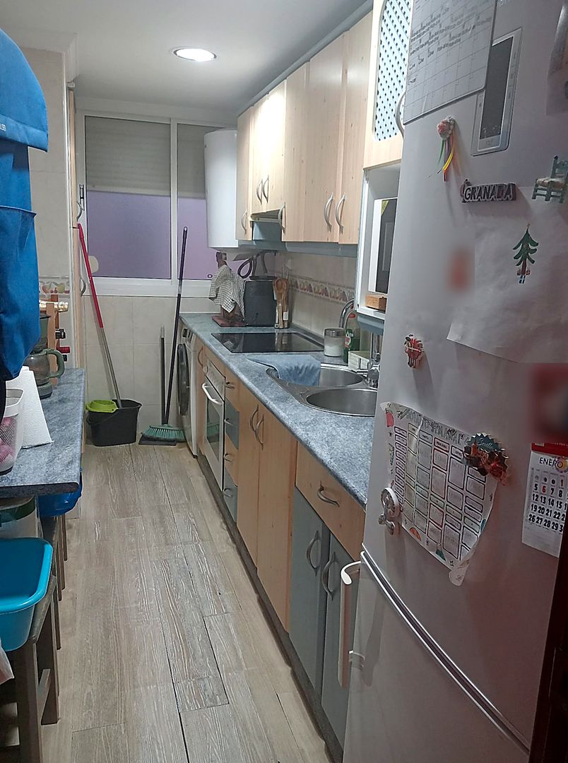 Kitchen of Flat for sale in Málaga Capital  with Furnished