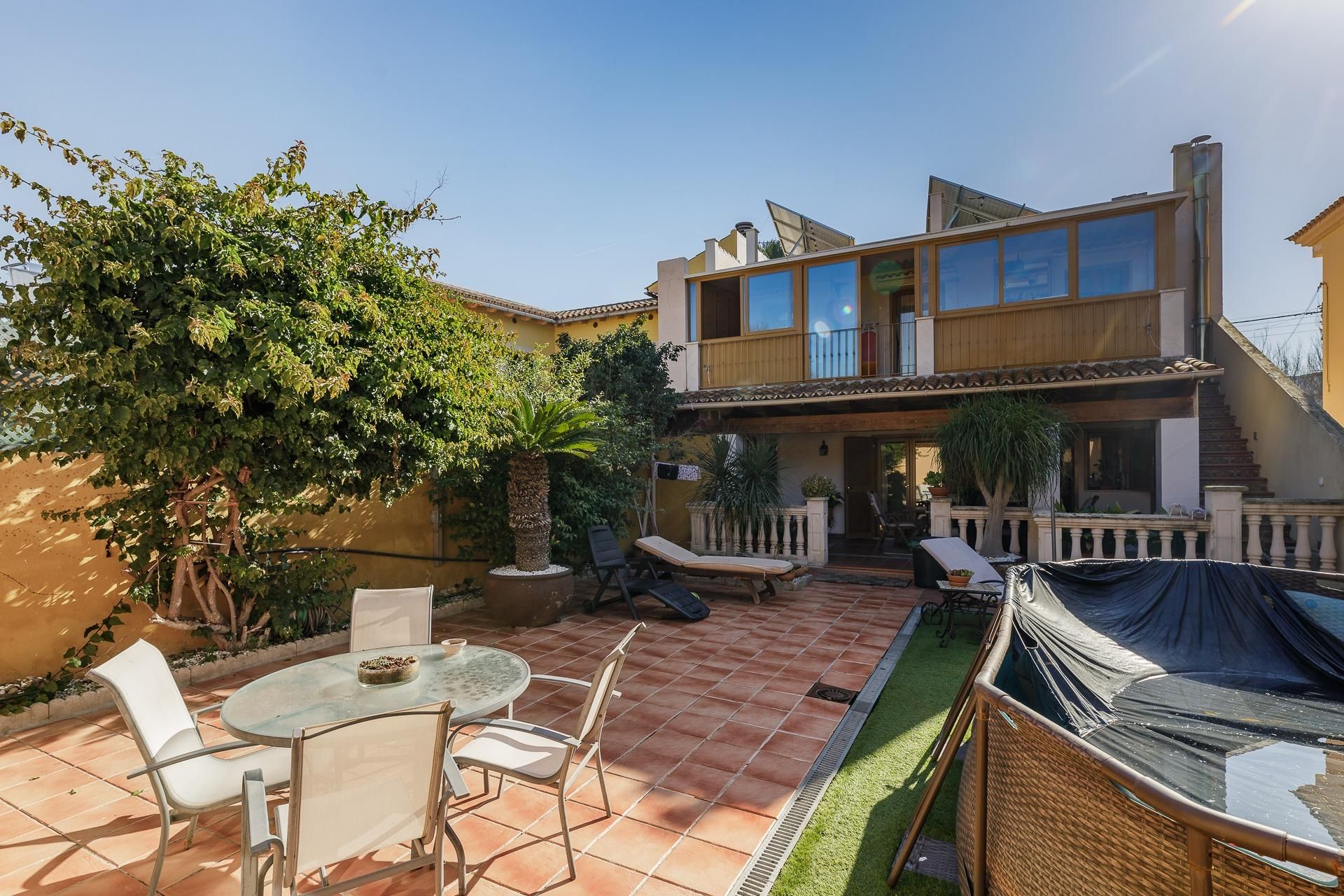 Terrace of House or chalet for sale in  Palma de Mallorca  with Air Conditioner, Heating and Private garden