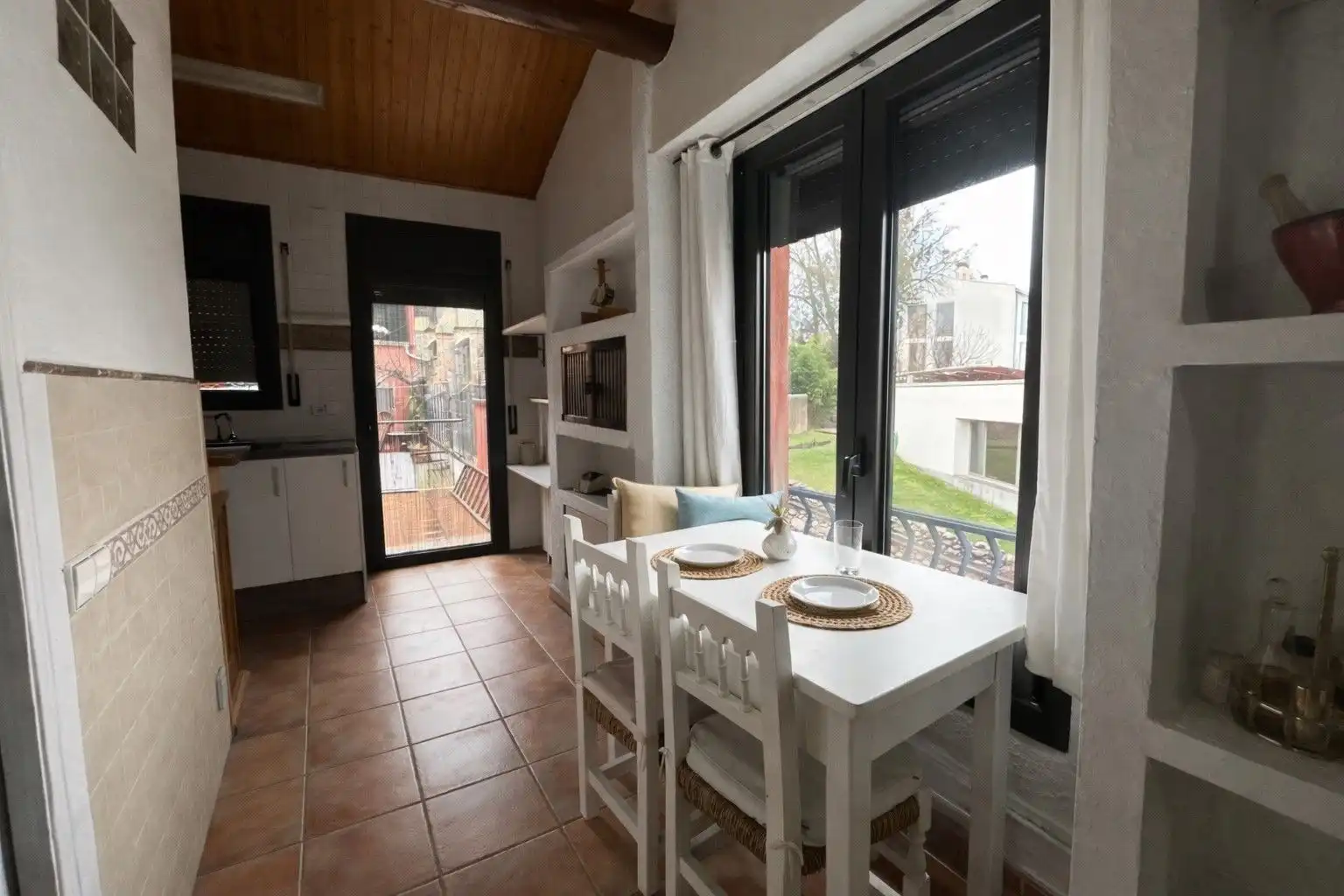 Kitchen of Flat for sale in Torelló  with Heating and Terrace