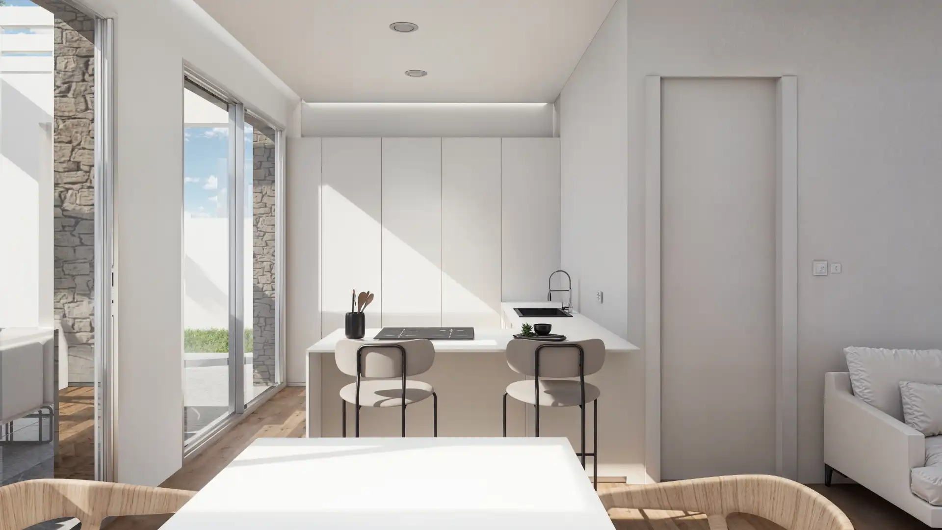 Chalet de obra nueva con terraza en venta en Camino del Rincón, imagen 9