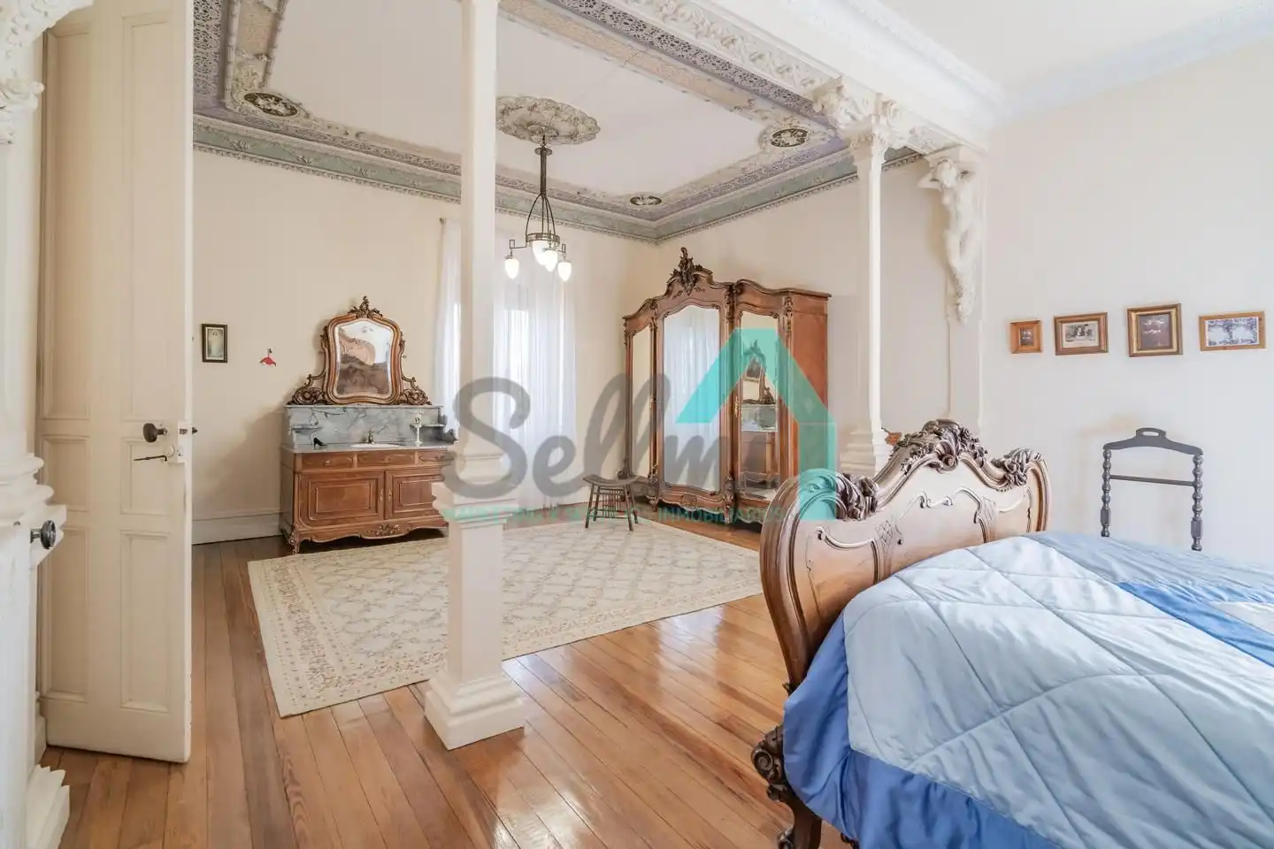 Bedroom of Houses for sale in Pravia  with Heating, Private garden and Parquet flooring