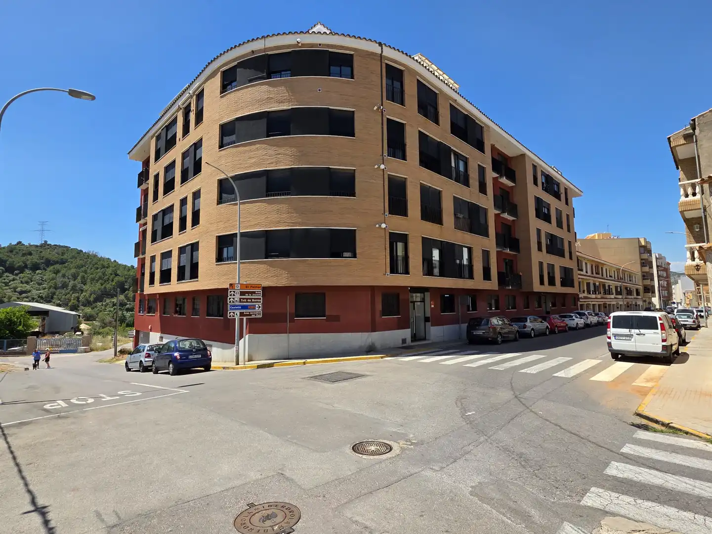 Vista exterior de Pis en venda en Borriol amb Calefacció, Traster i Balcó