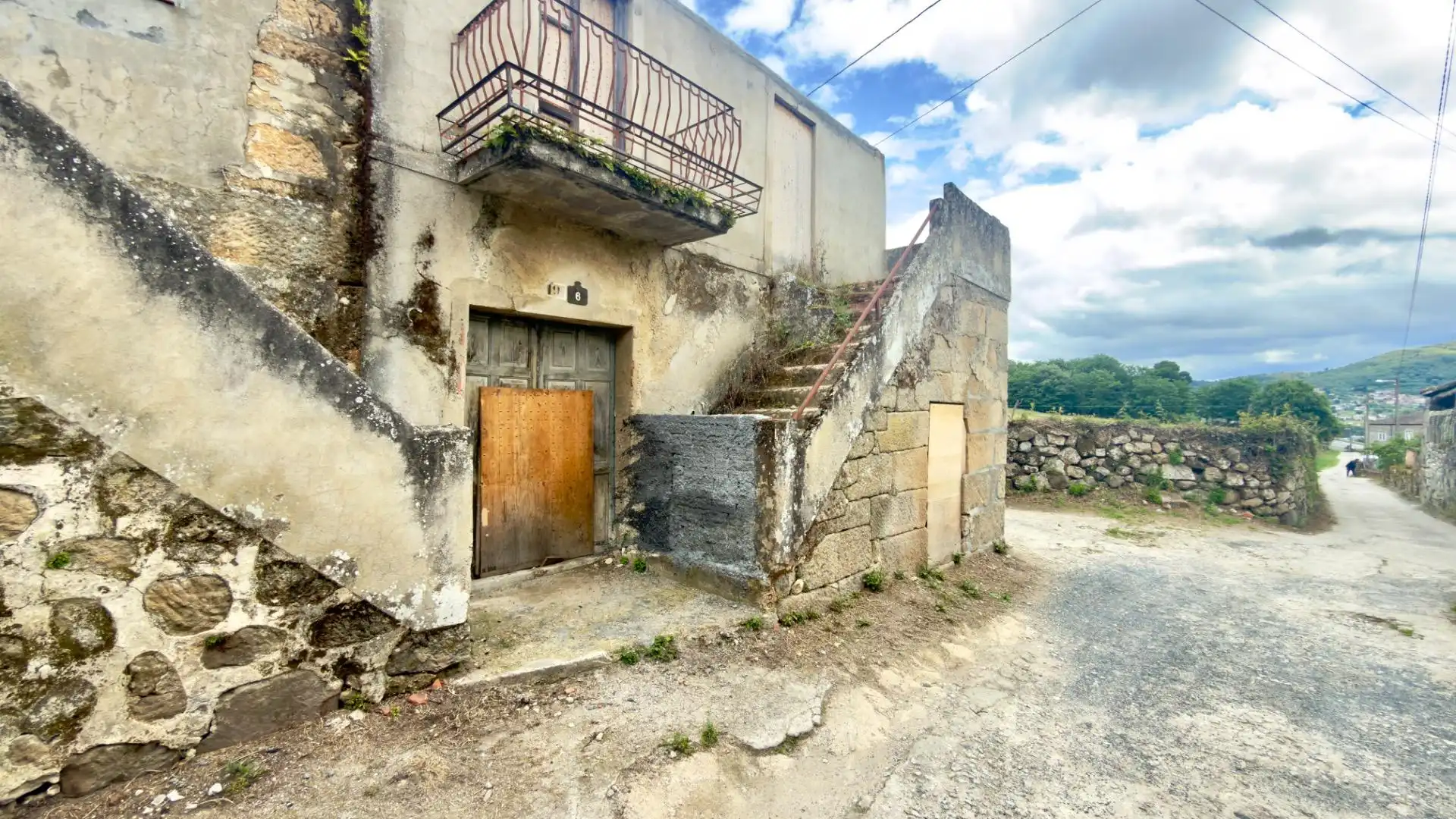 Vista exterior de Casa o chalet en venta en Ourense Capital  con Balcón