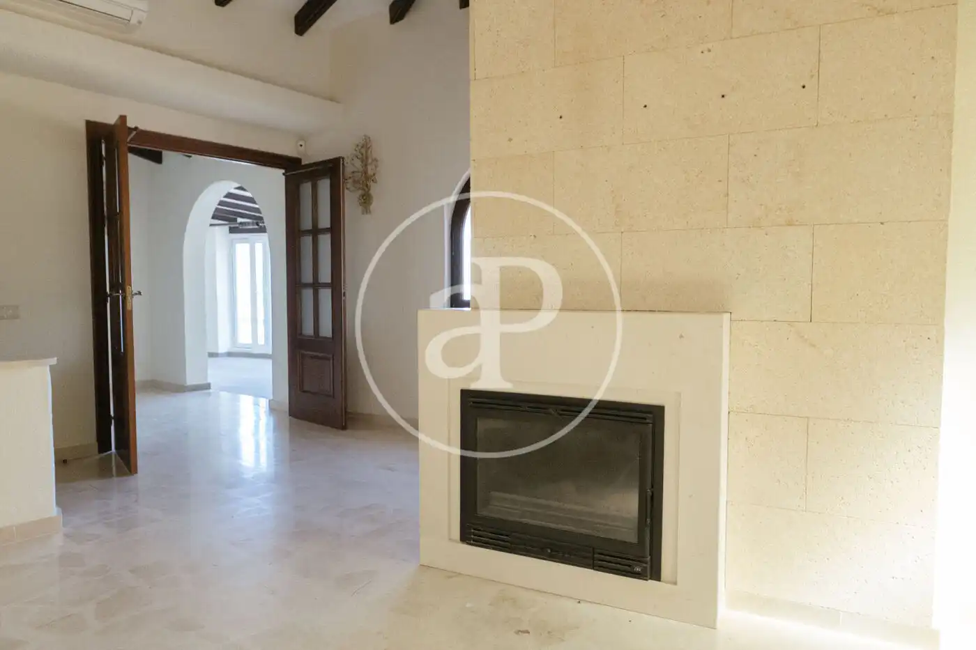 Sala de estar de Casa o chalet en venta en Calpe / Calp con Aire acondicionado, Calefacción y Jardín privado