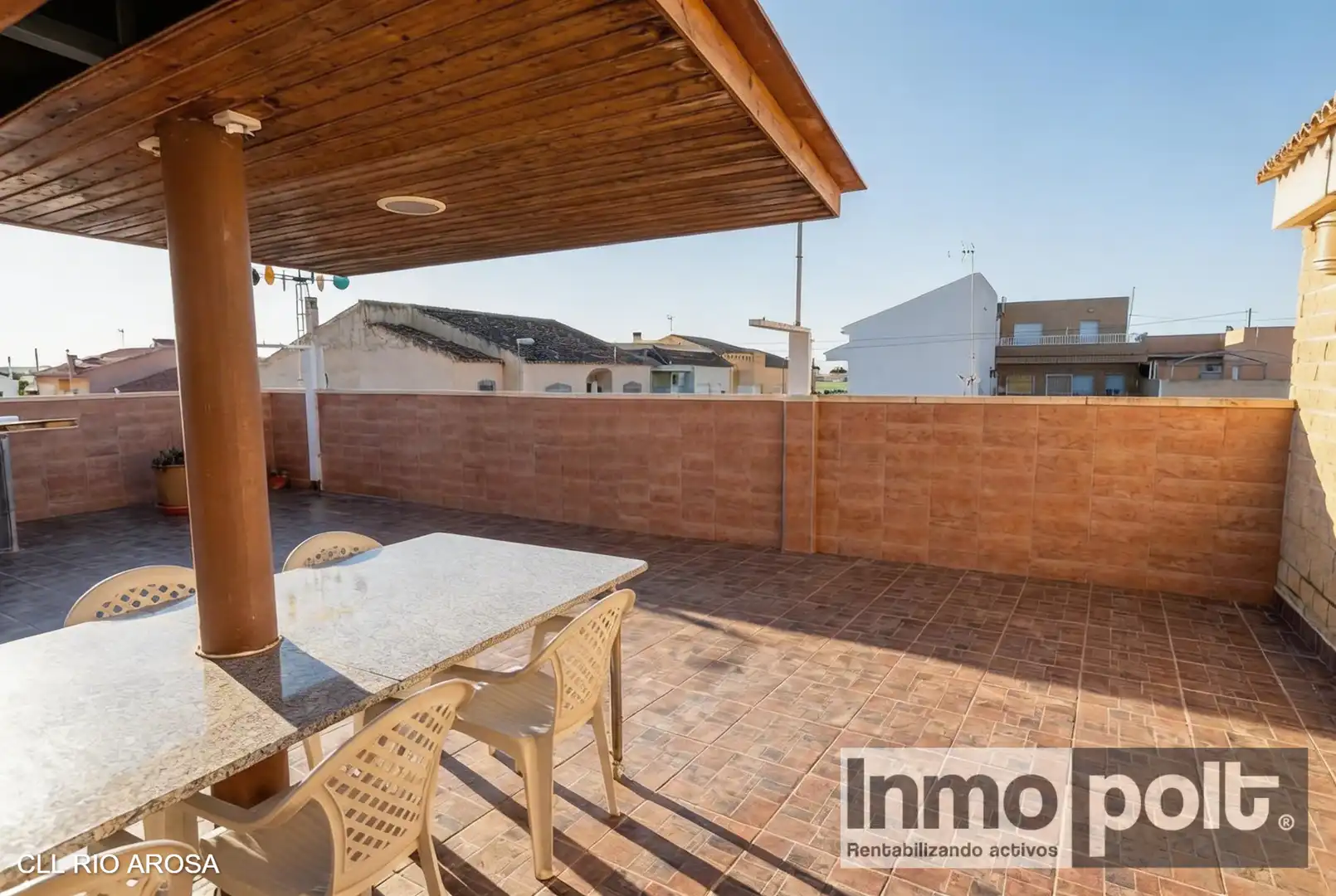 Terrace of Flat for sale in Torre-Pacheco  with Air Conditioner, Terrace and Furnished