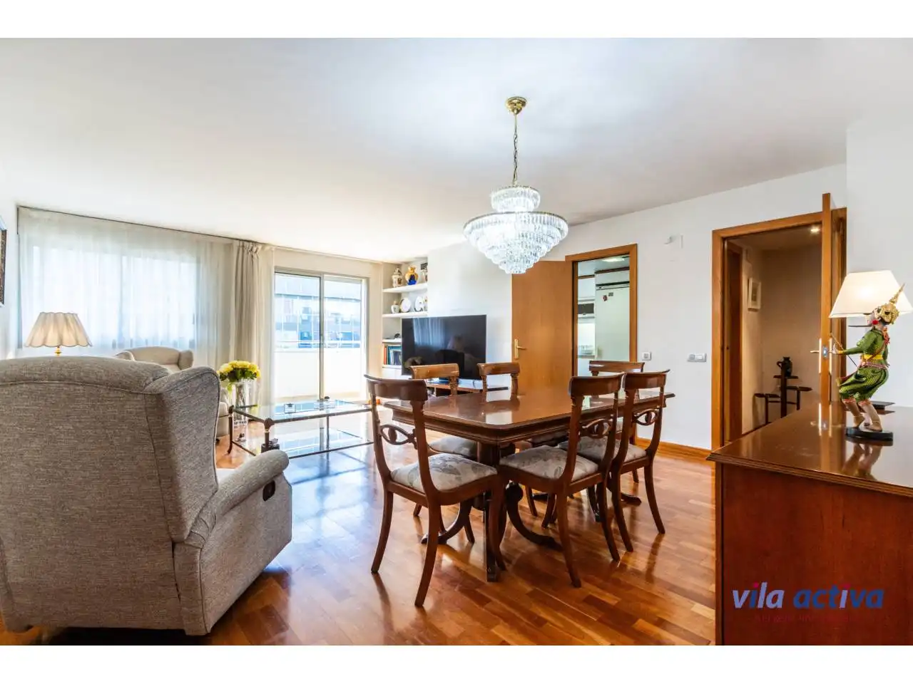 Comedor de Piso en venta en Terrassa con Aire acondicionado, Parquet y Balcón