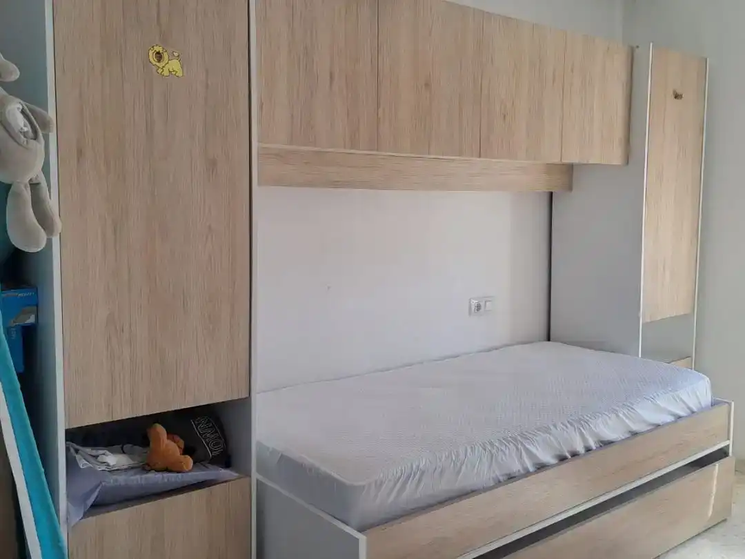 Schlafzimmer von Wohnung zur Miete in Rota mit Abstellraum und Möbliert