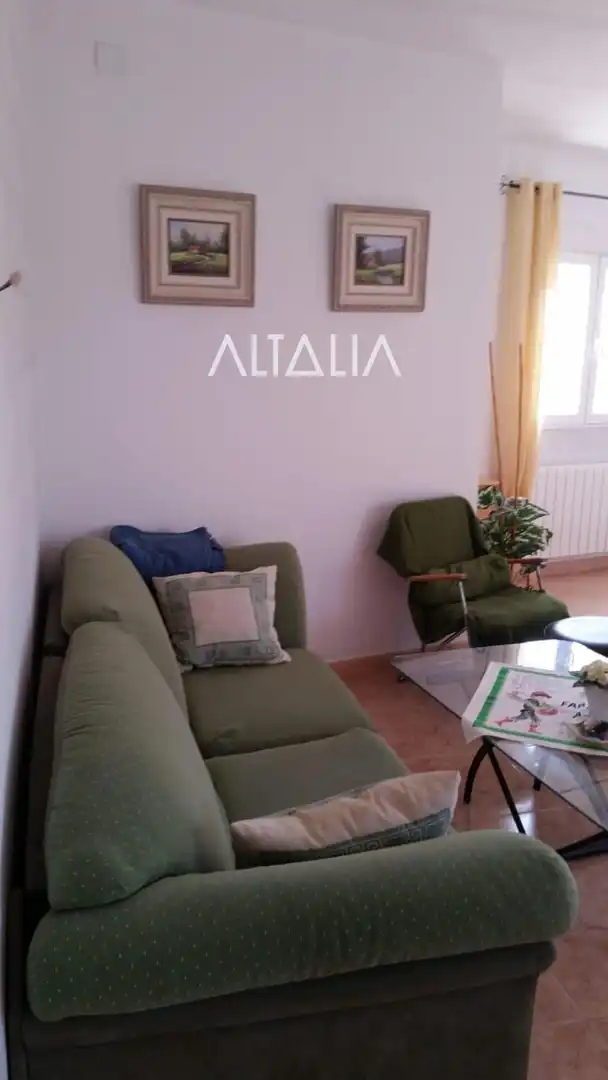 Sala d'estar de Casa o xalet en venda en Villanueva de Guadamejud amb Terrassa, Traster i Moblat
