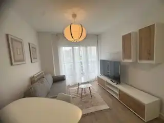 Sala d'estar de Apartament de lloguer en León Capital  amb Calefacció, Parquet i Terrassa