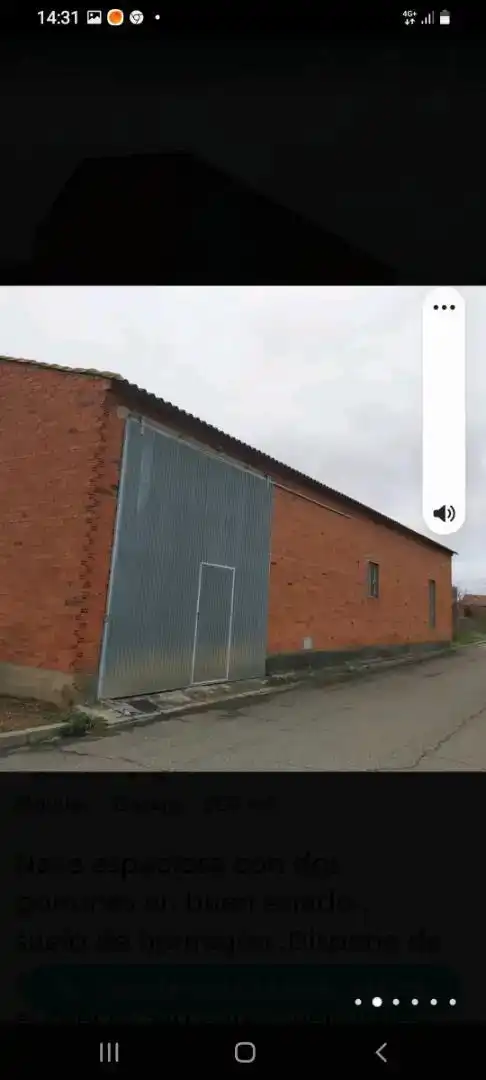 Außenansicht von Garage zur Miete in Bustillo del Páramo