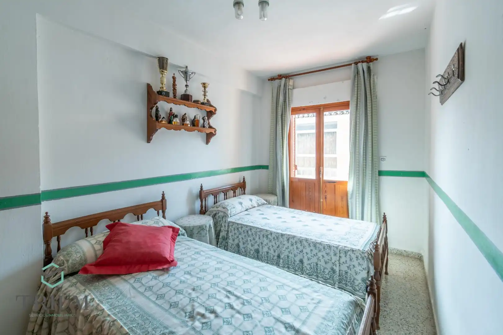 Dormitori de Casa adosada en venda en Albolote amb Aire condicionat i Balcó