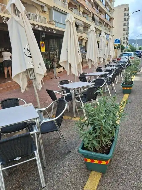 Terrasse von Geschaftsraum zur Miete in Gandia mit Klimaanlage, Terrasse und Möbliert