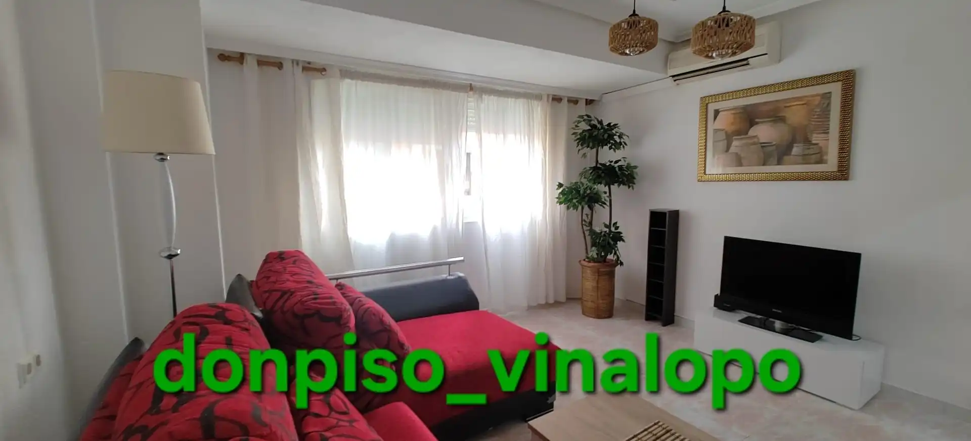 Wohnzimmer von Wohnungen zum Verkauf in Elda mit Klimaanlage, Abstellraum und Balkon