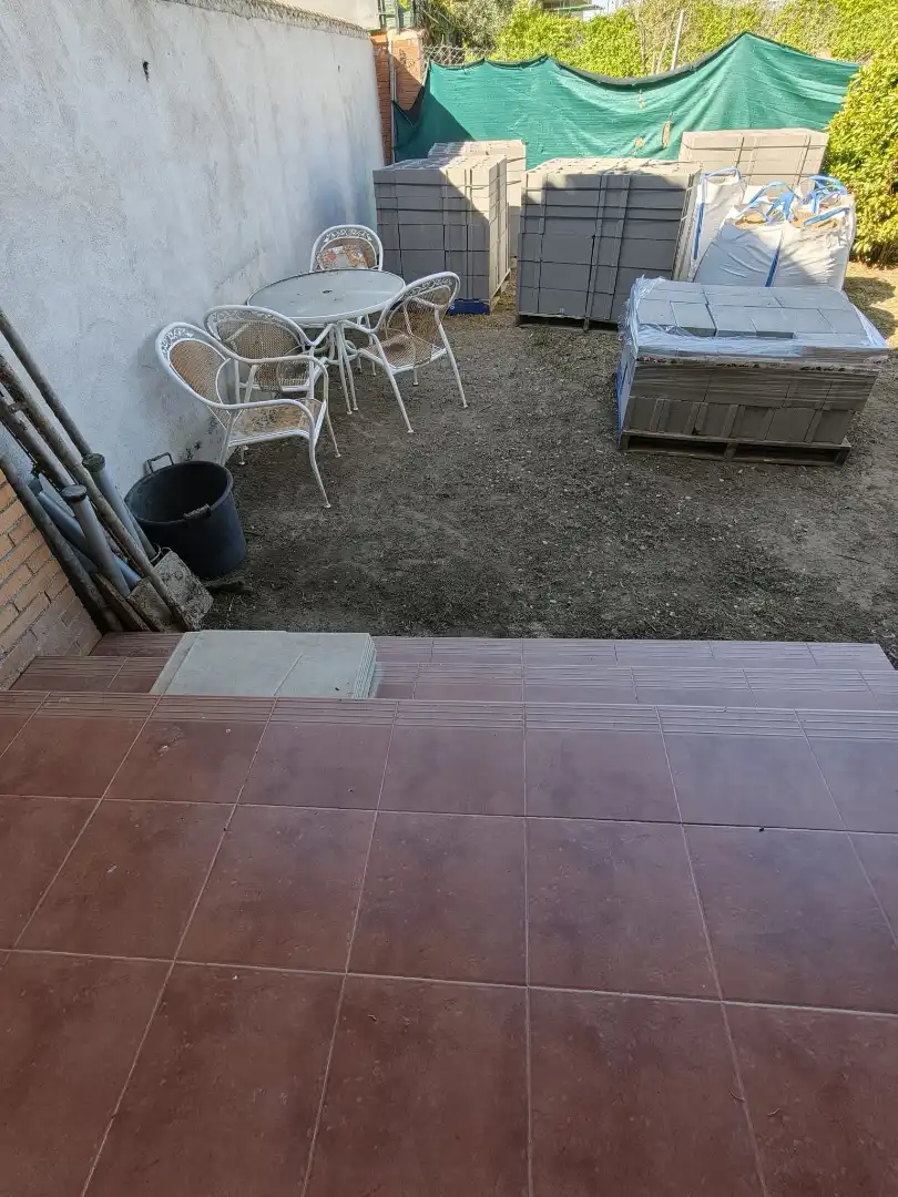 Terraza de Casa adosada en venta en Barcience con Calefacción, Jardín privado y Amueblado