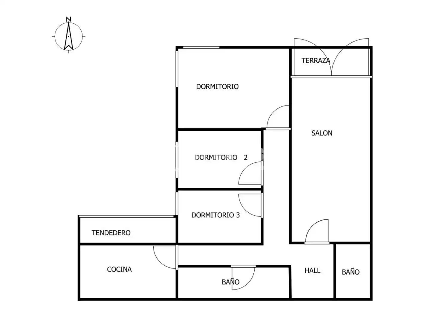 Piso en venta en Pinto con Calefacción y Terraza