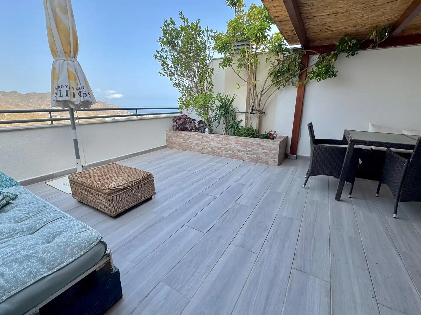 Terrace of Flat for sale in Vícar  with Air Conditioner, Private garden and Terrace