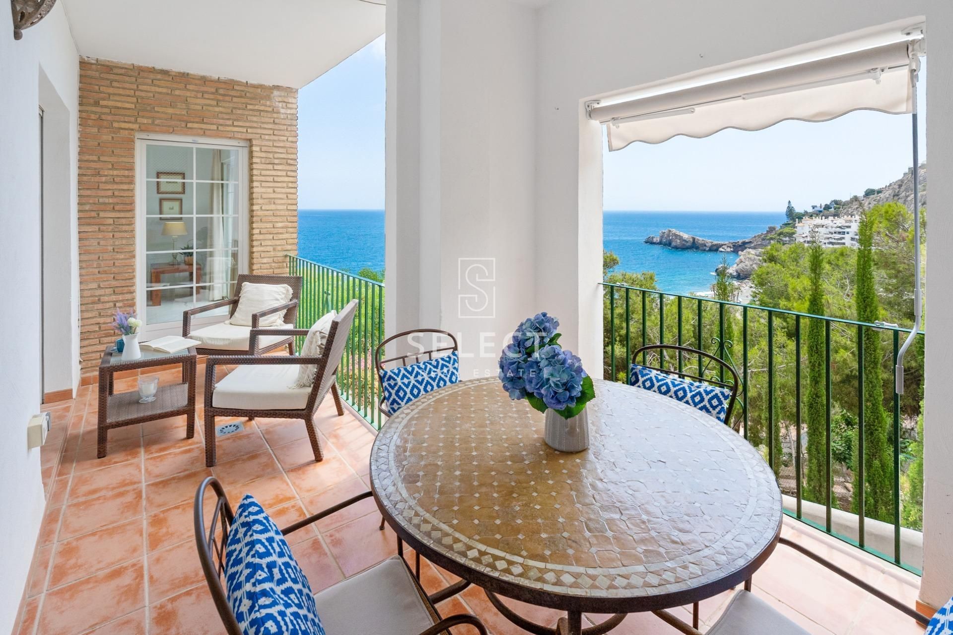 Terrace of Apartment for sale in Almuñécar  with Air Conditioner, Terrace and Community pool