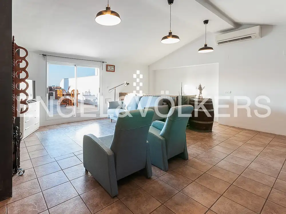 Living room of Attic for sale in Beniarjó  with Heating