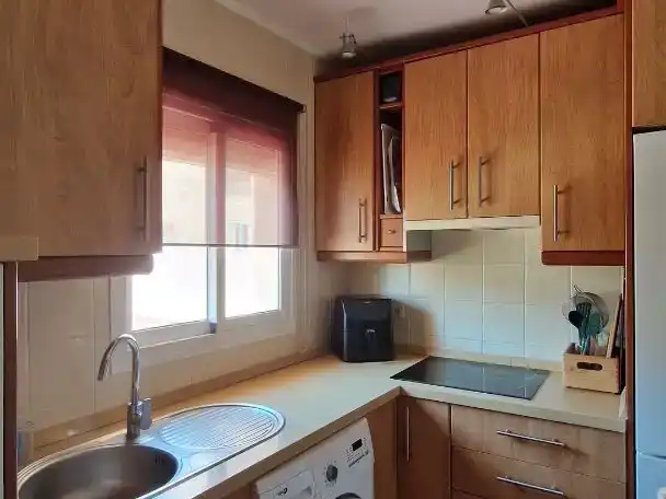 Kitchen of Flat for sale in Benalmádena  with Air Conditioner and Swimming Pool