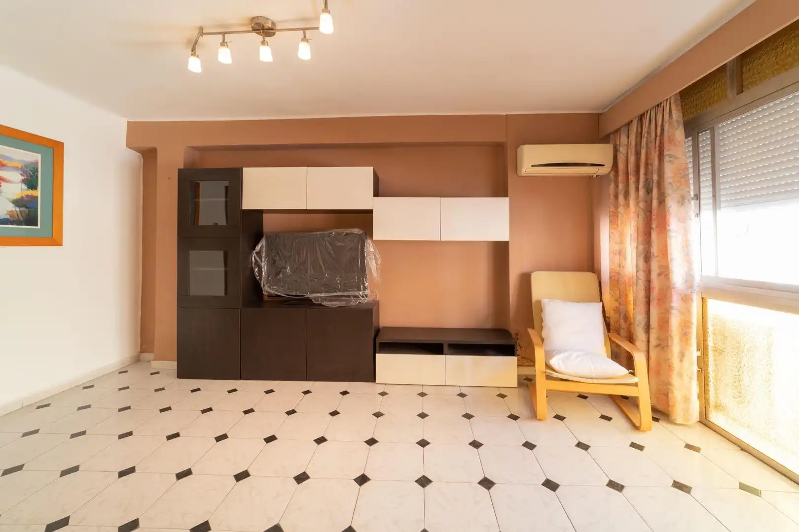 Living room of Flat for sale in Málaga  with Furnished