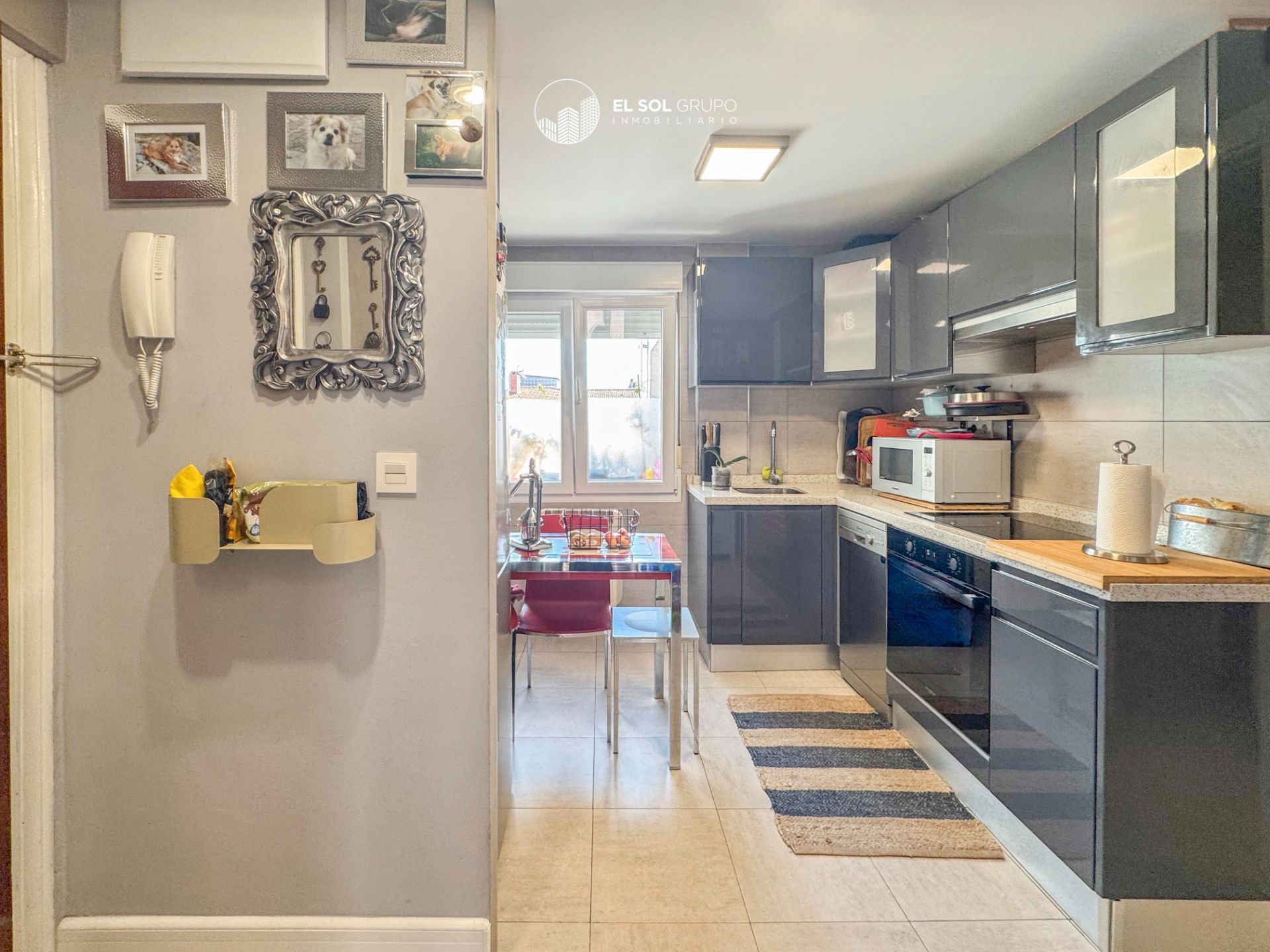 Kitchen of Flat for sale in Gijón   with Heating