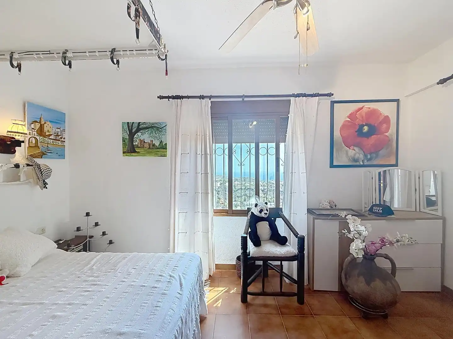 Habitación de Casa o chalet en venta en Benitachell / El Poble Nou de Benitatxell con Aire acondicionado, Calefacción y Jardín privado